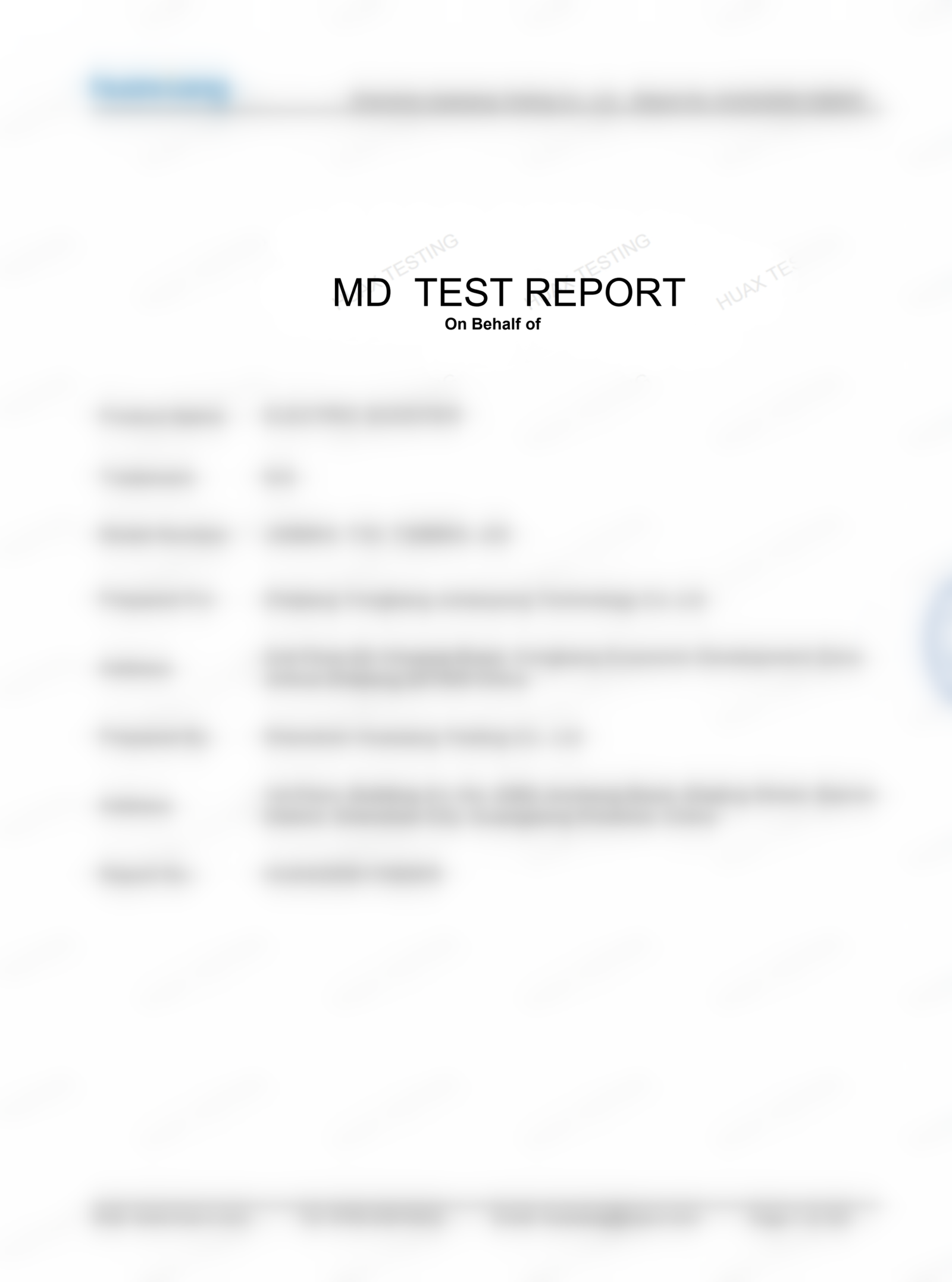 MD Report Scooter
